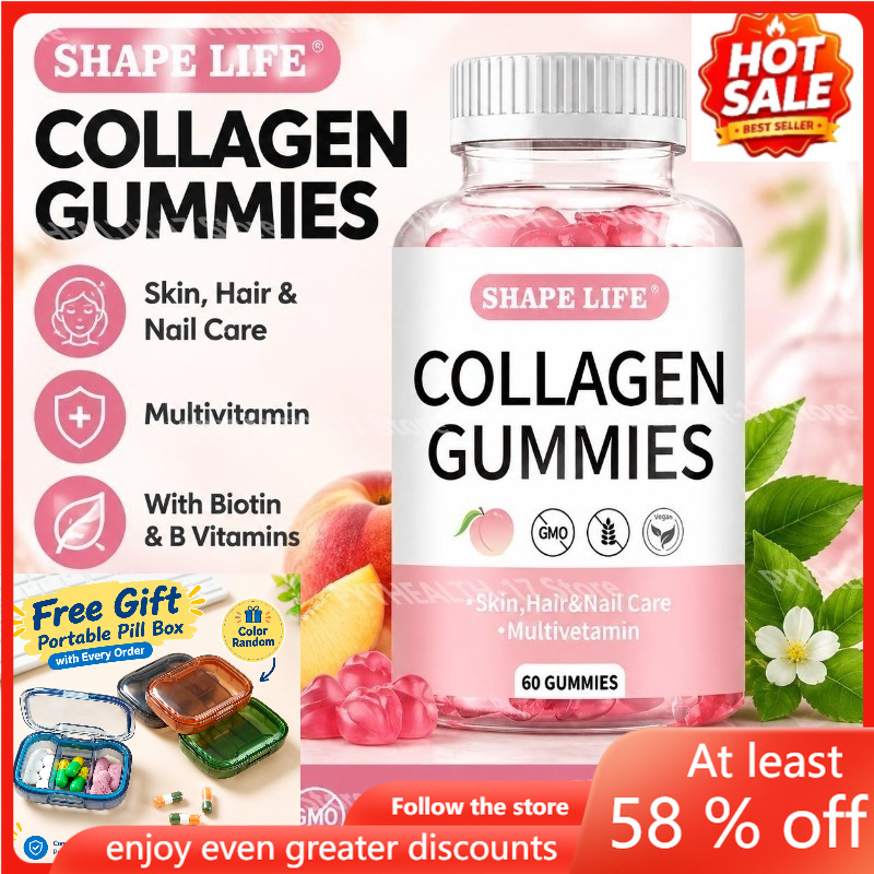 Hair Care Gummies - Shape Life Kolajenli Sakızlar: Balık Kolajeni