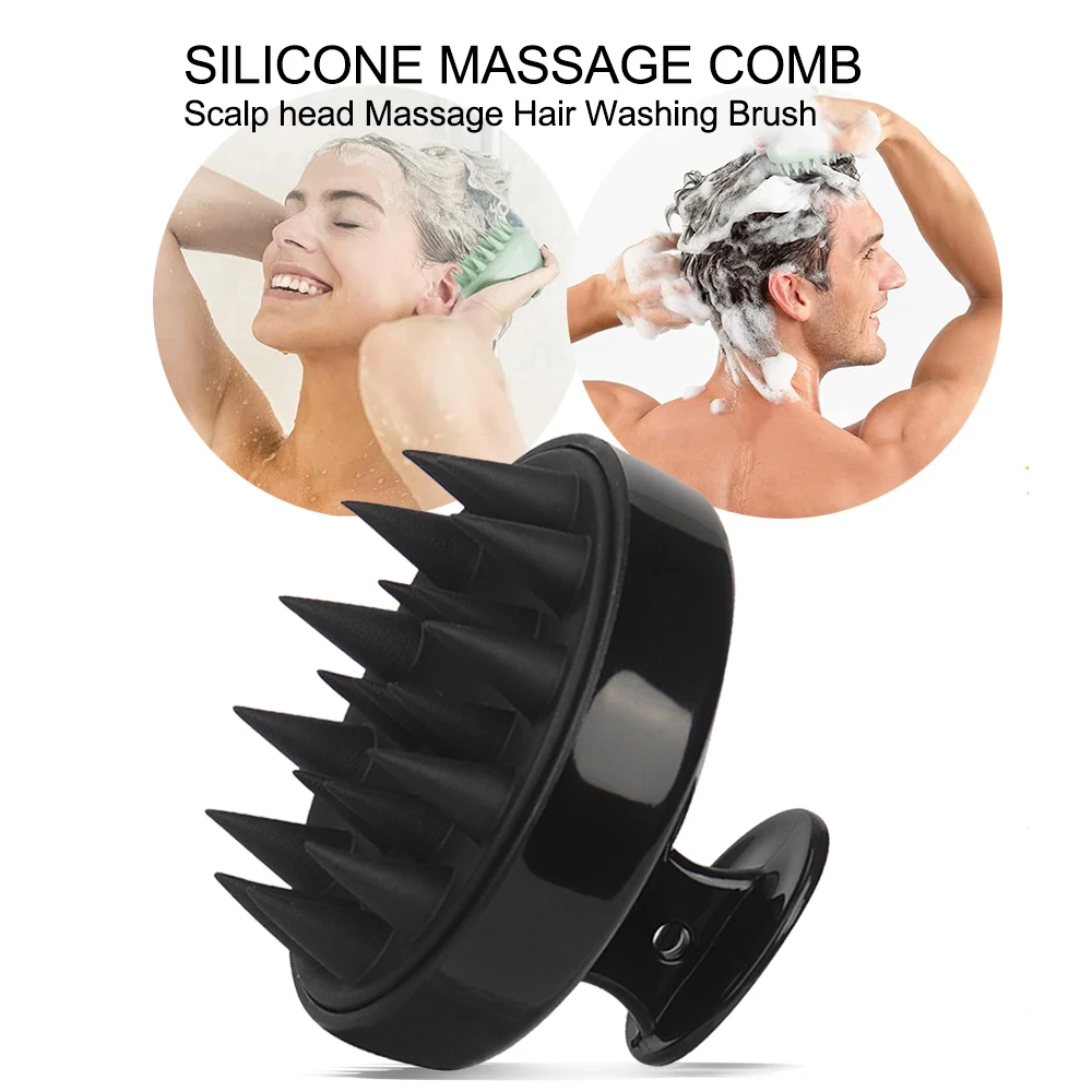 Hair Care Clinic - Silikon Kafa Derisi Masaj Tarak Saç