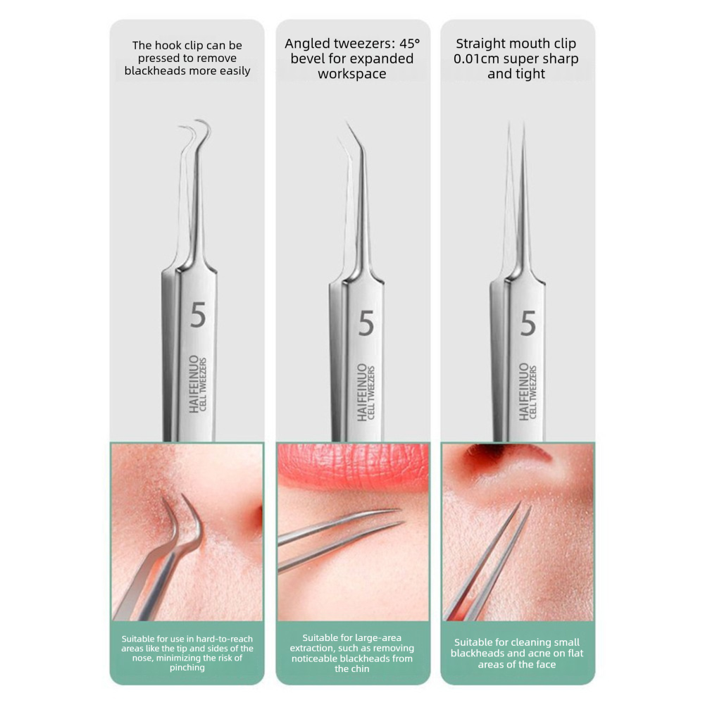 3-5 adet Batık Saç Cımbız Akne - Hair Care Clinic incelemesi ve fiyatı