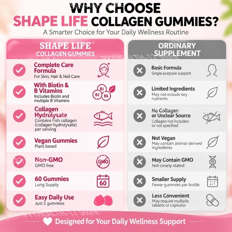 Shape Life Kolajenli Sakızlar: - Hair Care Gummies incelemesi ve fiyatı